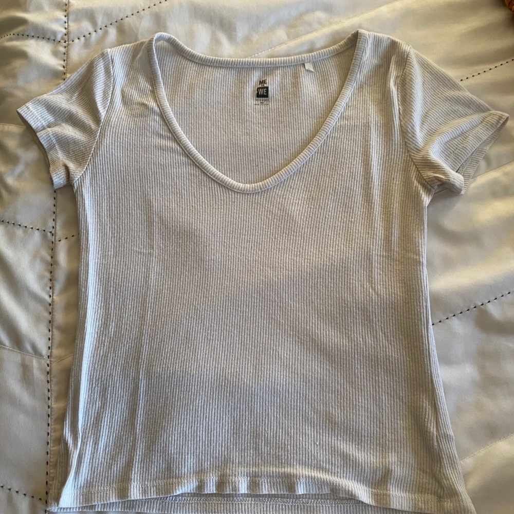 pacsun ribbed tshirt
